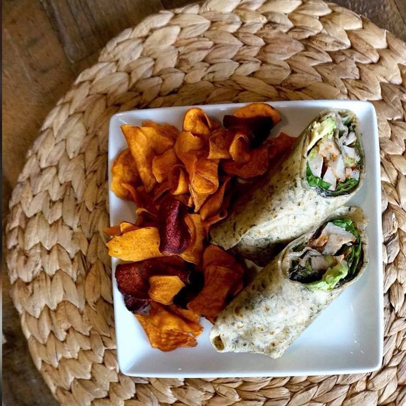 Hot Pressed BBQ Chicken Wrap - Diary of A Recipe Collector